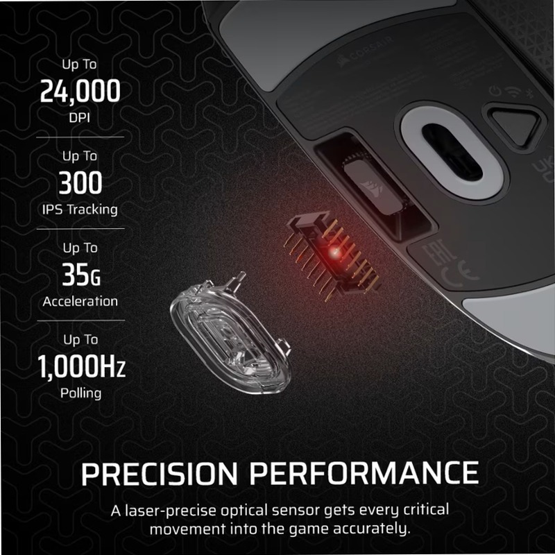 Mouse gaming M55 WIRELESS