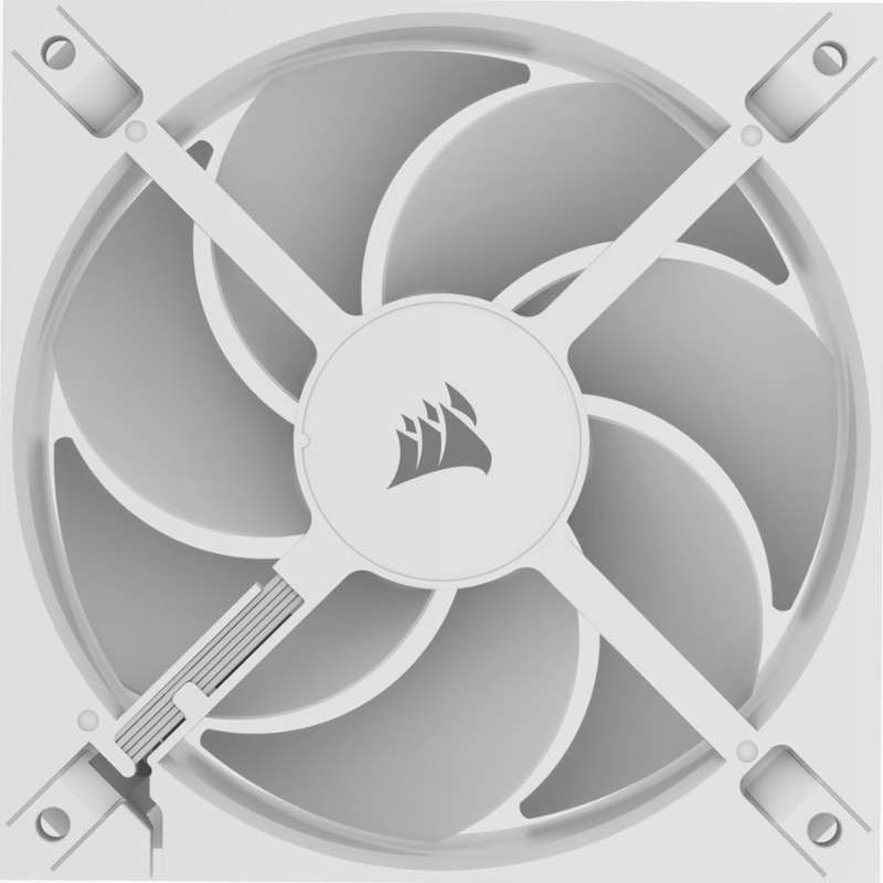 Ventola PWM iCUE AR120 Digital RGB da 120 mm - Bianco 120mm