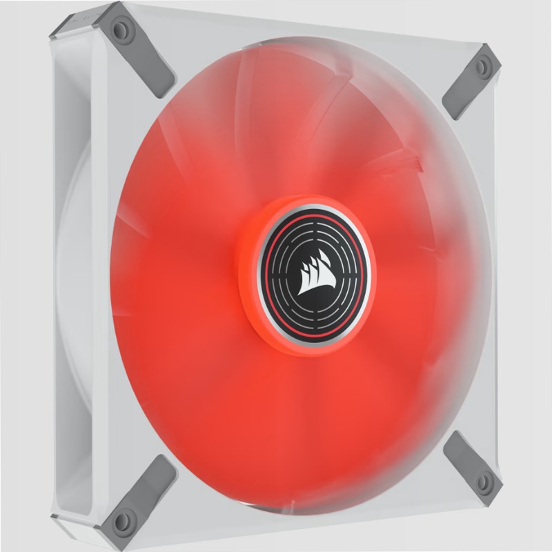 Ventola PWM a Levitazione Magnetica ML140 LED ELITE Red Premium da 140mm