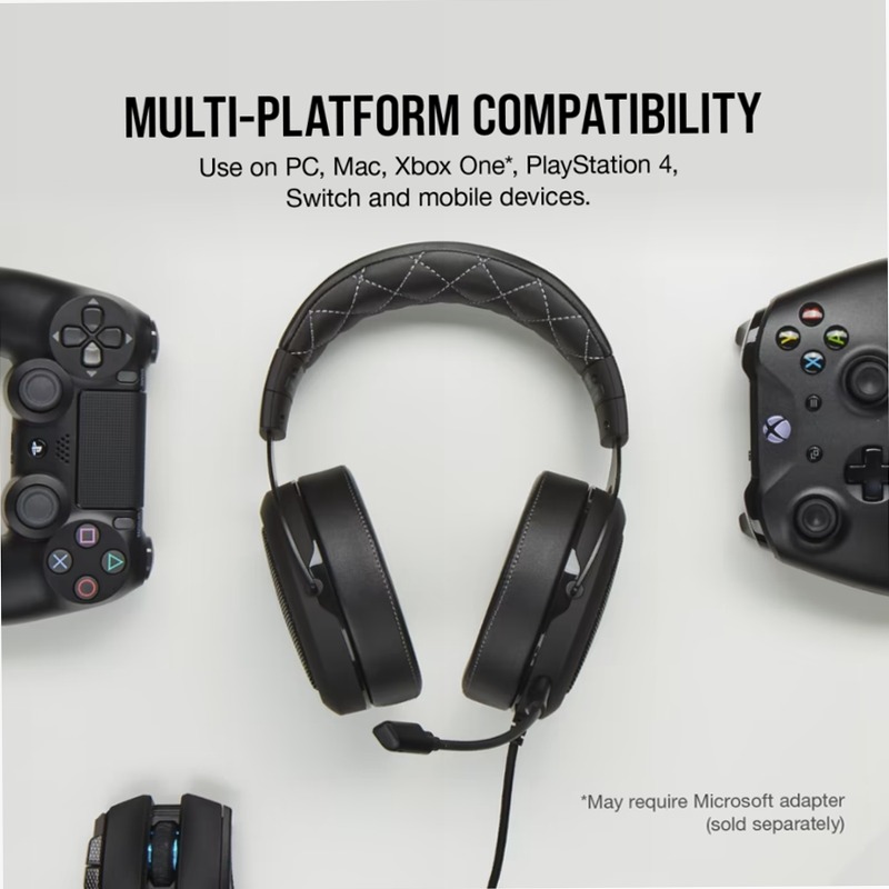 Cuffia Gaming HS60 PRO SURROUND - Carbon Nero