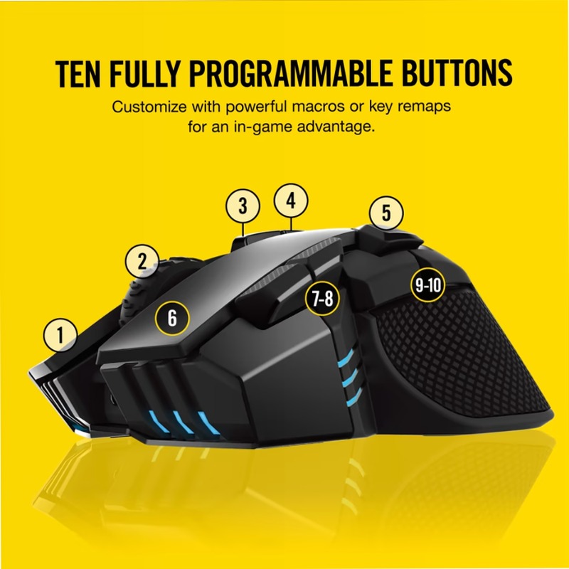 Mouse gaming IRONCLAW RGB WIRELESS