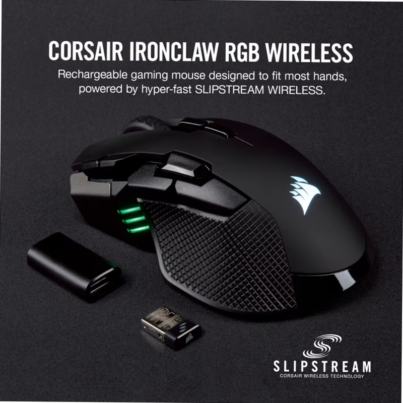Mouse gaming IRONCLAW RGB WIRELESS