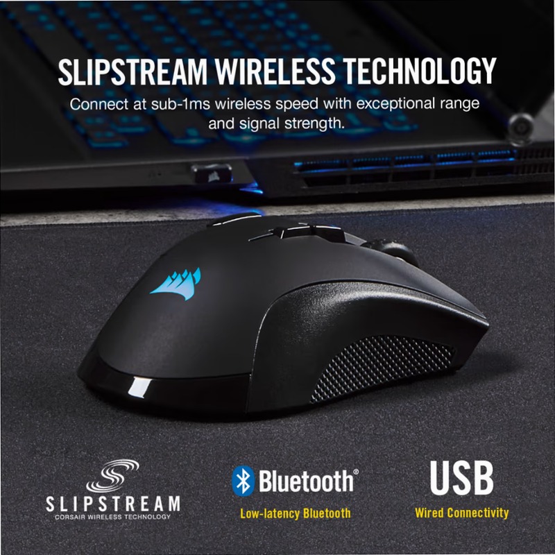 Mouse gaming IRONCLAW RGB WIRELESS