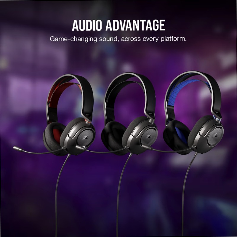 Cuffia Gaming HS35 v2 - Blu