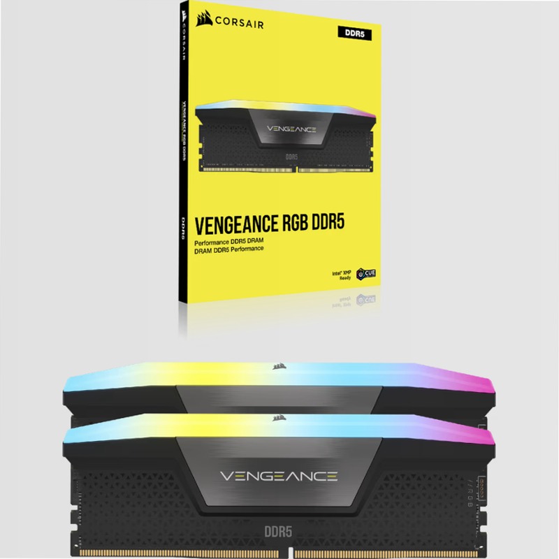 VENGEANCE® RGB 96GB (2x48GB) DDR5 DRAM 6600MT/s