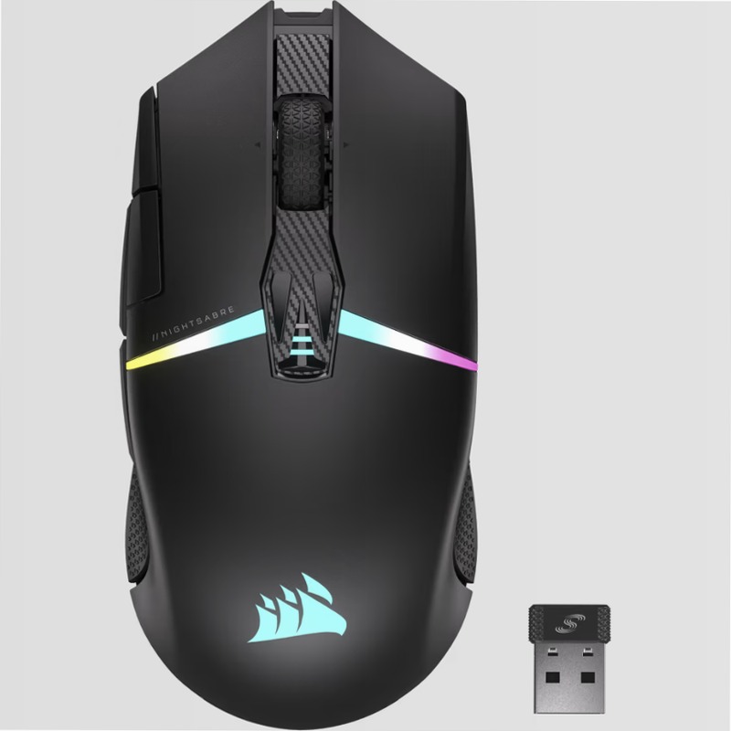 Mouse gaming NIGHTSABRE WIRELESS RGB