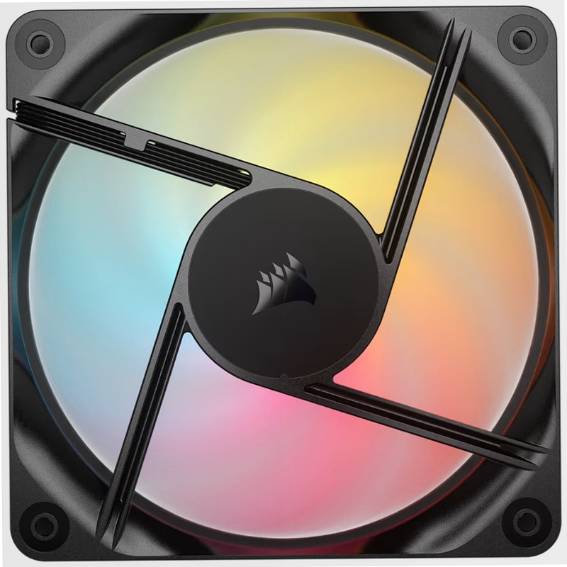 Confezione da tre ventole PWM RS120-R ARGB 4 pin PWM 120mm LED