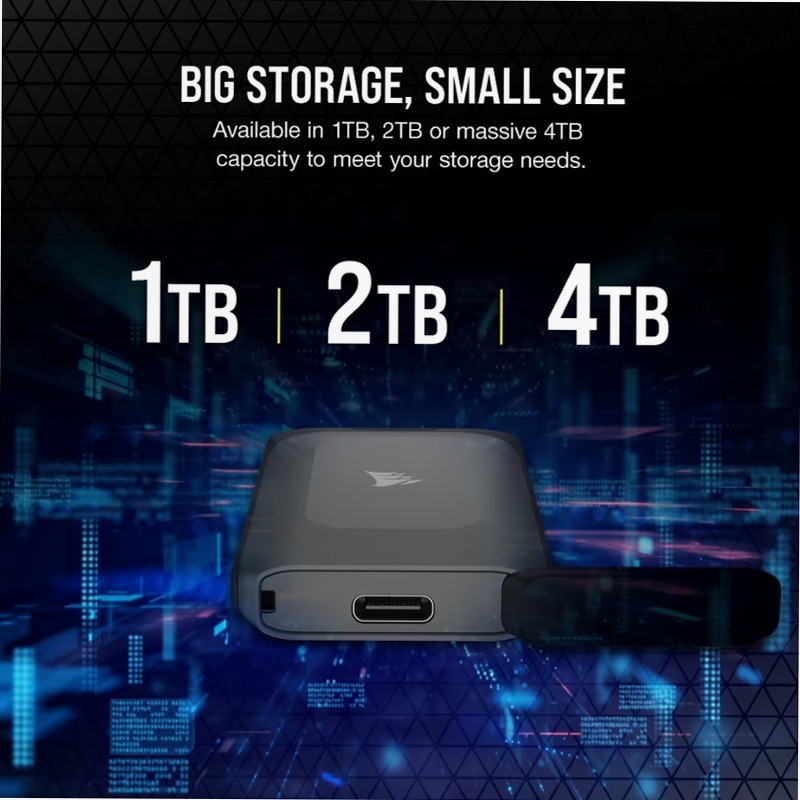 Unità SSD USB Type-C Portatile da 2 TB USB 3.2