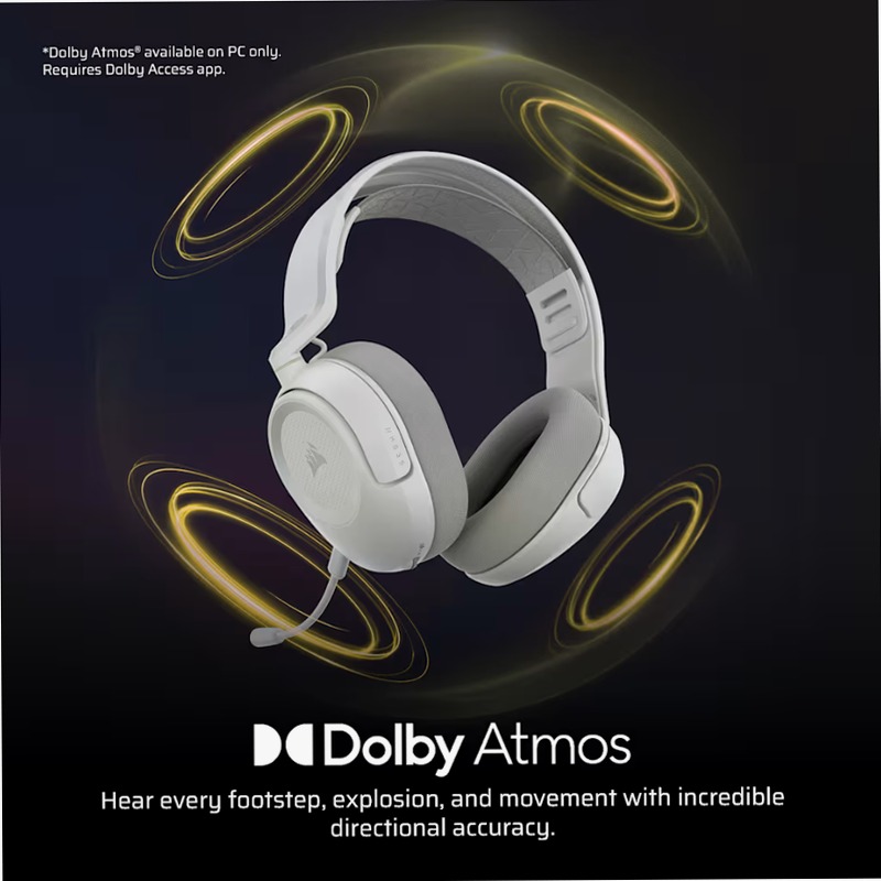 Cuffie Gaming HS35 v3 - Bianco