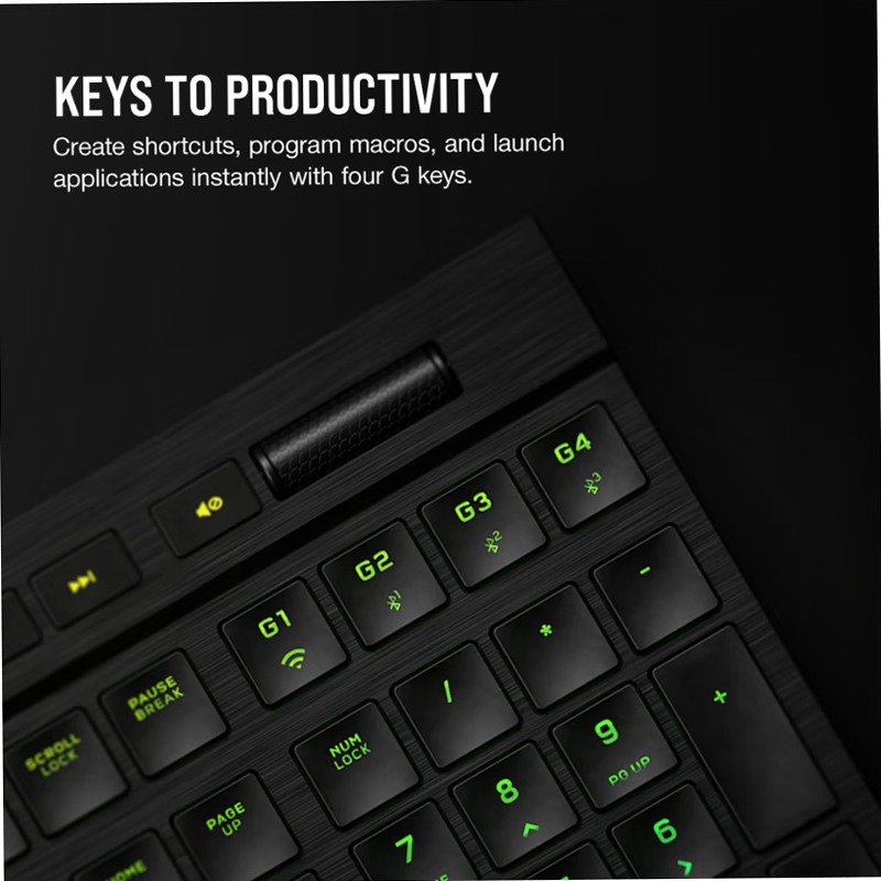 Tastiera Gaming K100 AIR - Switch CHERRY MX