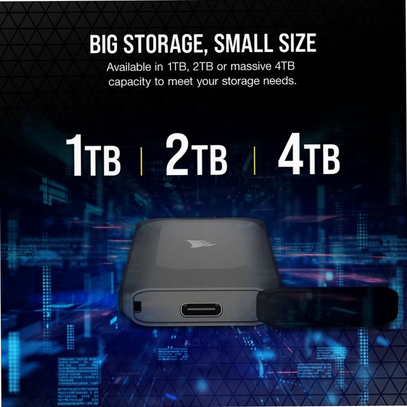 Unità SSD USB Type-C Portatile da 4 TB USB 3.2