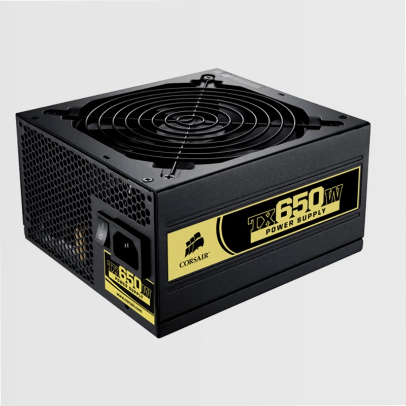 Enthusiast Series™ TX650 — 80 PLUS® Certified Power Supply Non modulare
