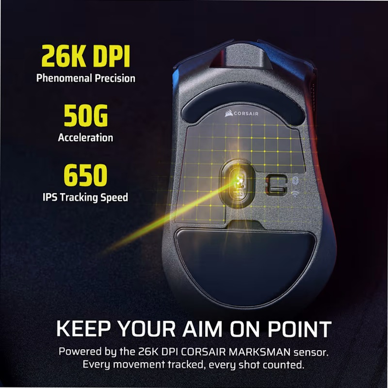Mouse gaming HARPOON v2 WIRELESS
