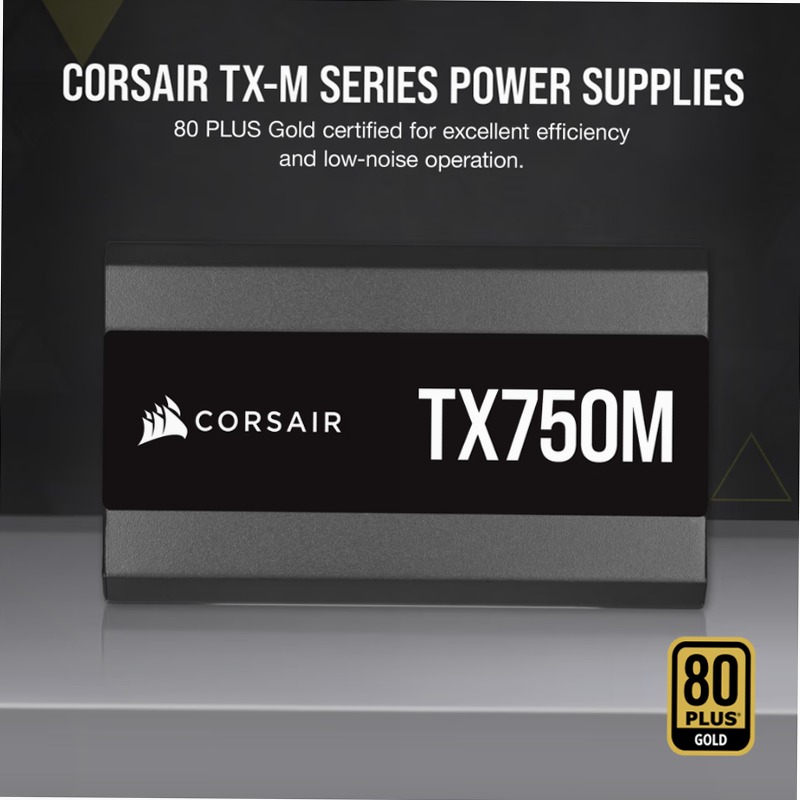 Alimentatore TX750M - Corpo di Corsair 80 Plus Gold ATX