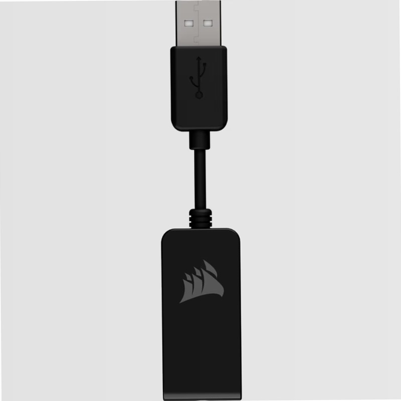 Cuffia con microfono gaming HS60 SURROUND — Carbon Nero
