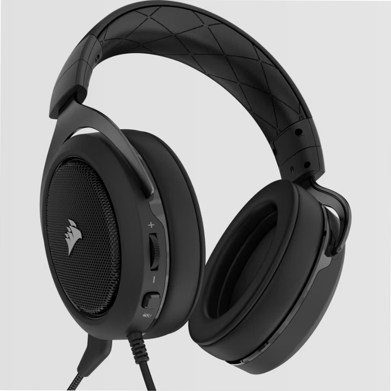 Cuffia con microfono gaming HS60 SURROUND — Carbon Nero