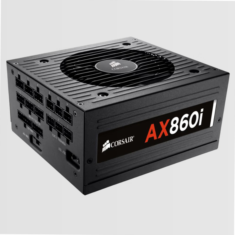 Alimentatore AX860i Digital ATX — PSU completamente modulare certificata 80 PLUS® PLATINUM