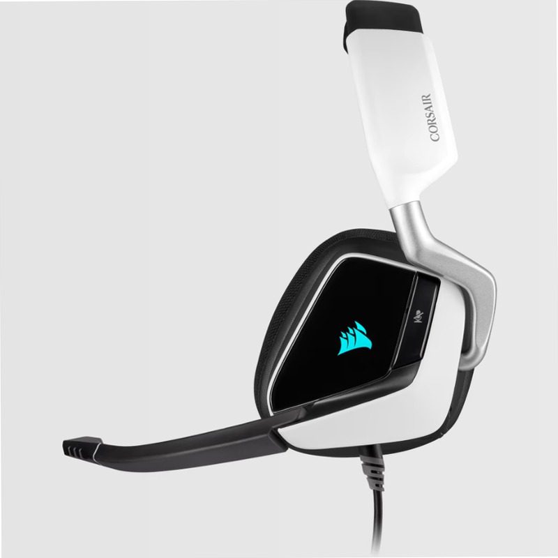 Cuffia Gaming Premium VOID RGB ELITE USB Bianco