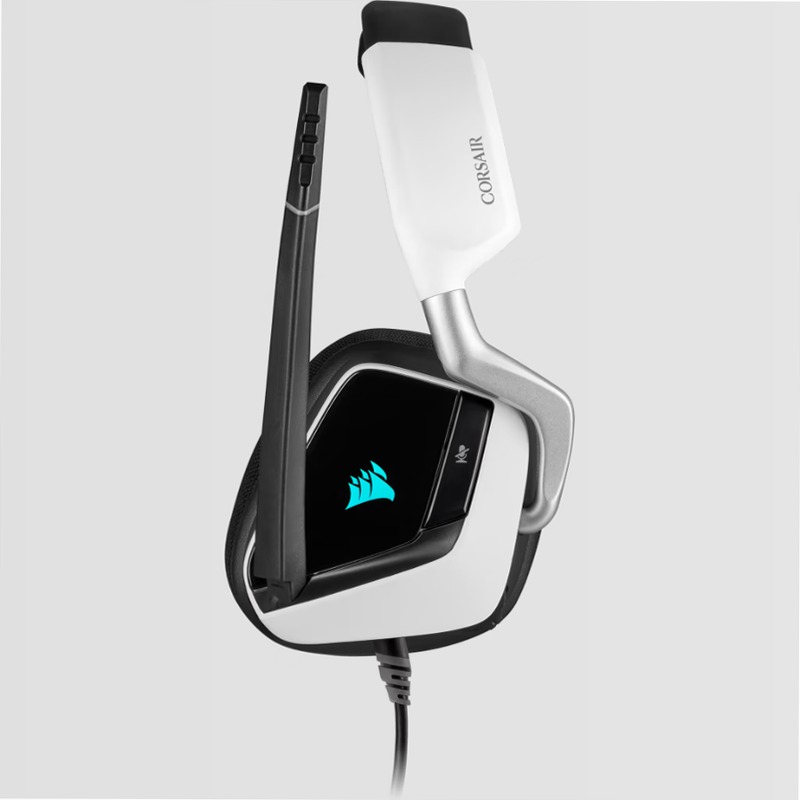 Cuffia Gaming Premium VOID RGB ELITE USB Bianco