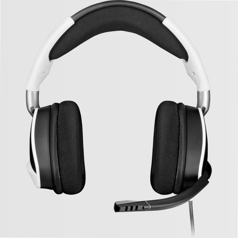 Cuffia Gaming Premium VOID RGB ELITE USB Bianco