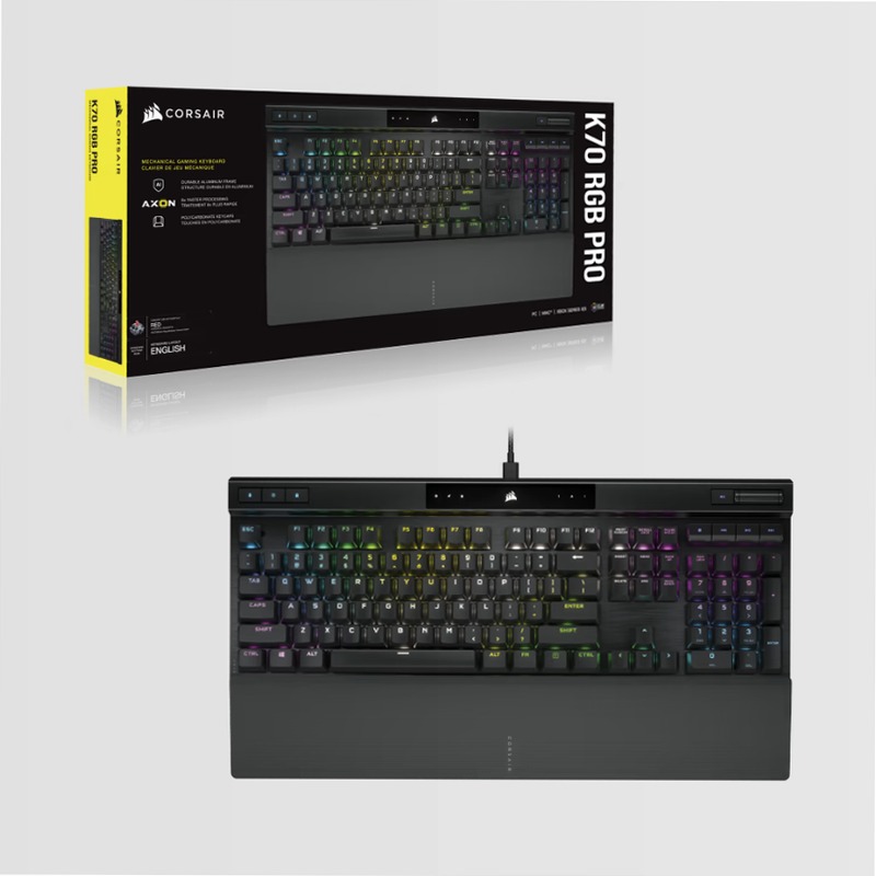 Tastiera Gaming K70 RGB PRO - CHERRY MX Red Meccanica