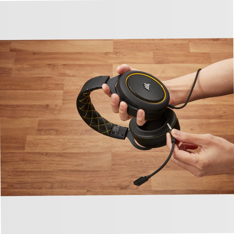 Cuffia Gaming HS60 PRO SURROUND - Giallo