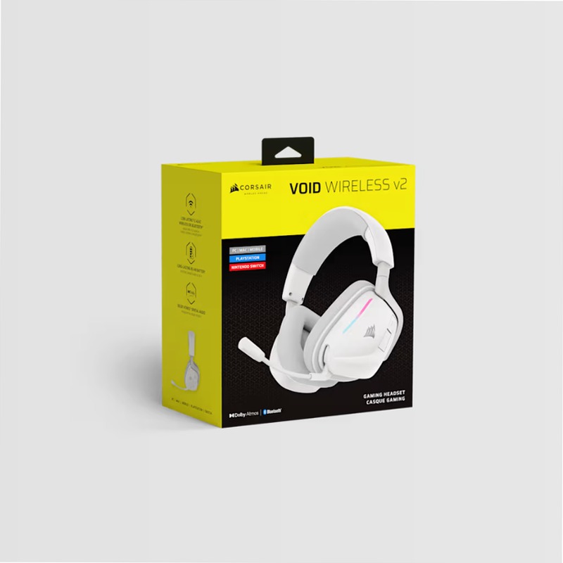 Cuffia Gaming VOID v2 WIRELESS - Bianco