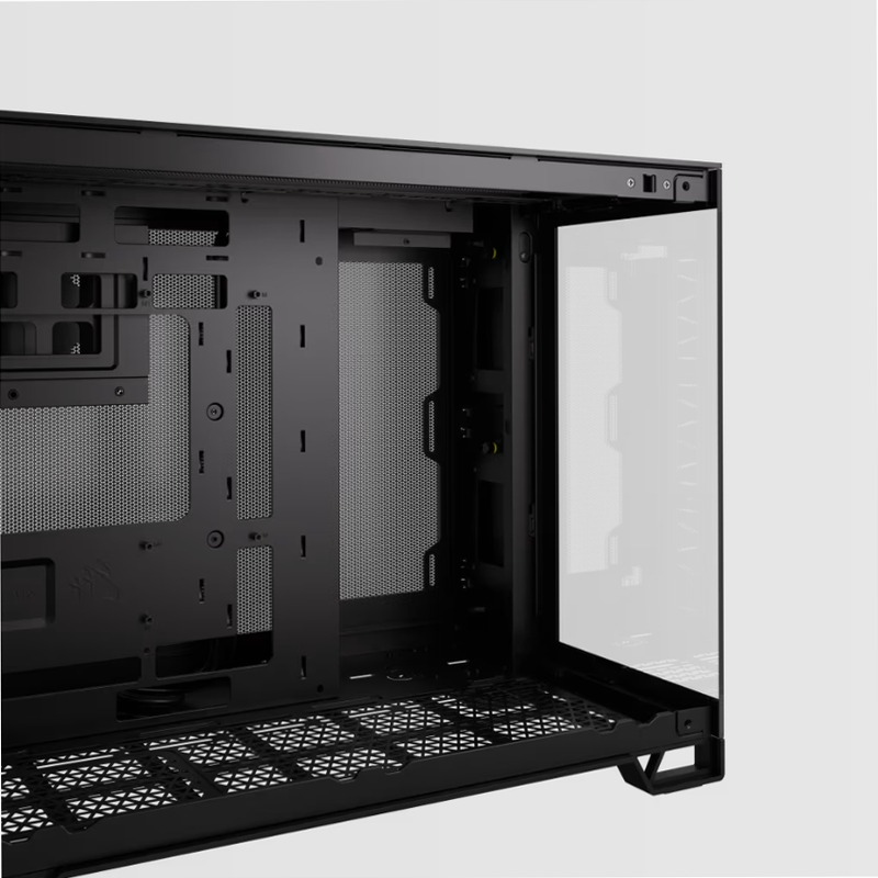 Case PC Mid-Tower a doppia camera 2500X - Nero