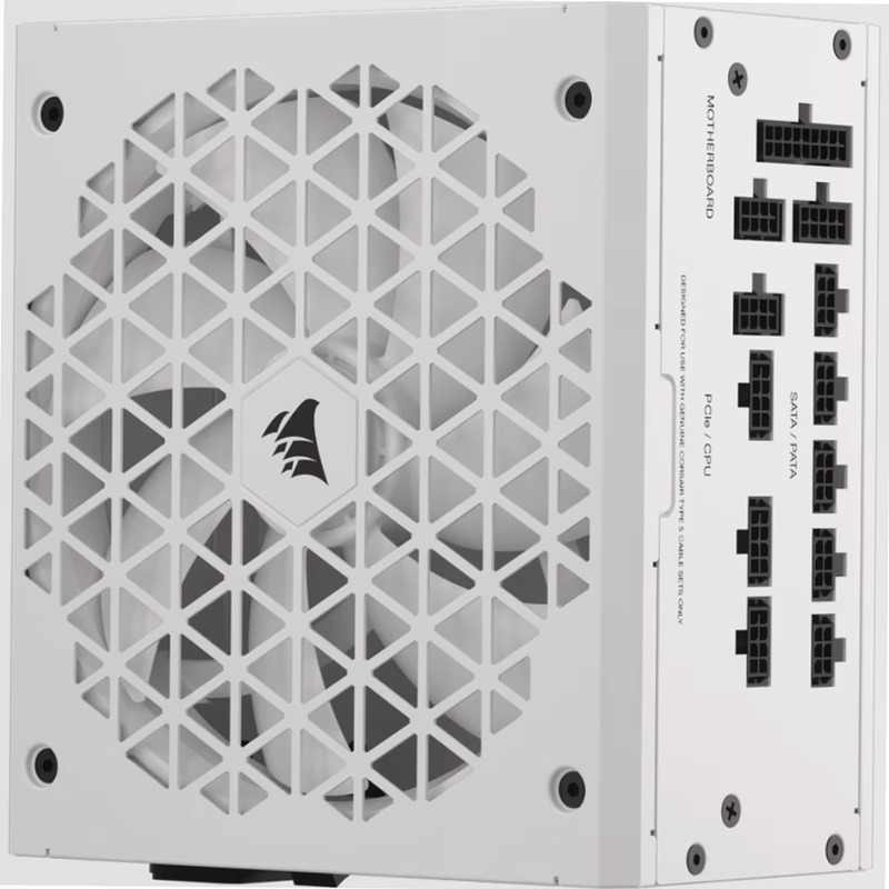Alimentatore ATX RM850x SHIFT interamente modulare 80 PLUS Gold - Bianco (EU)