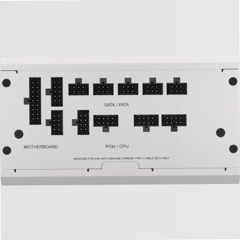 Alimentatore ATX RM850x SHIFT interamente modulare 80 PLUS Gold - Bianco (EU)