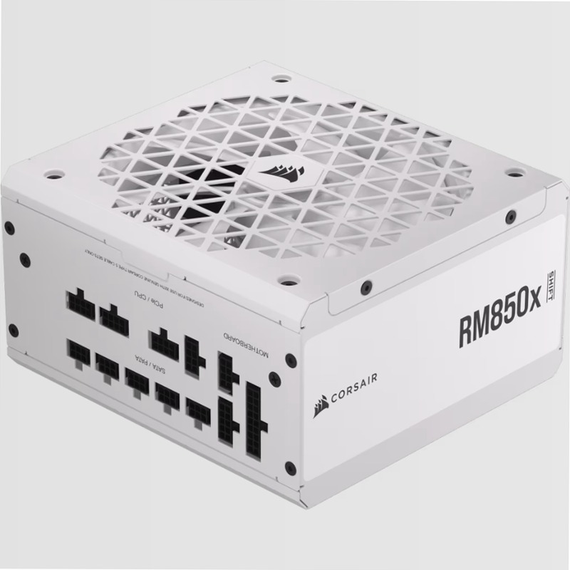 Alimentatore ATX RM850x SHIFT interamente modulare 80 PLUS Gold - Bianco (EU)