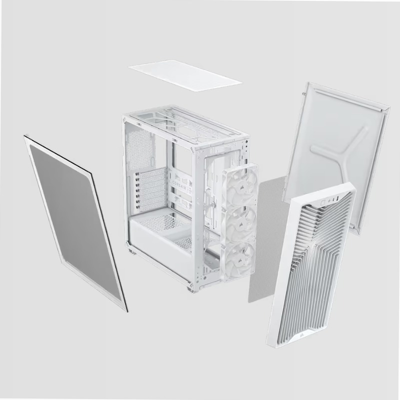 Case PC Mid-Tower 3200D RS - Bianco 8 3