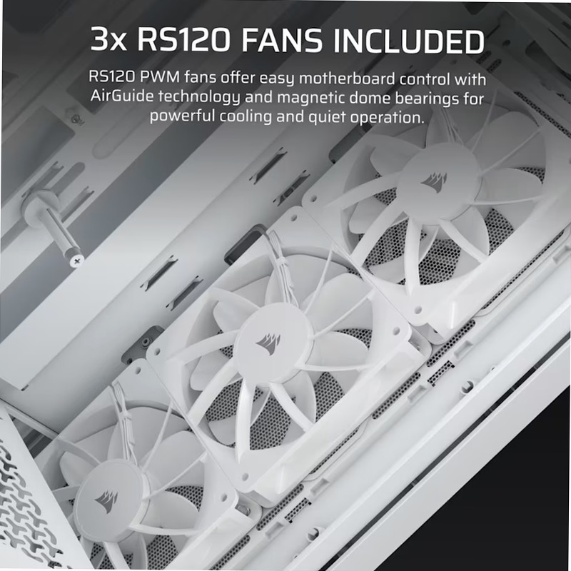 Case PC Mid-Tower 3200D RS - Bianco 8 3
