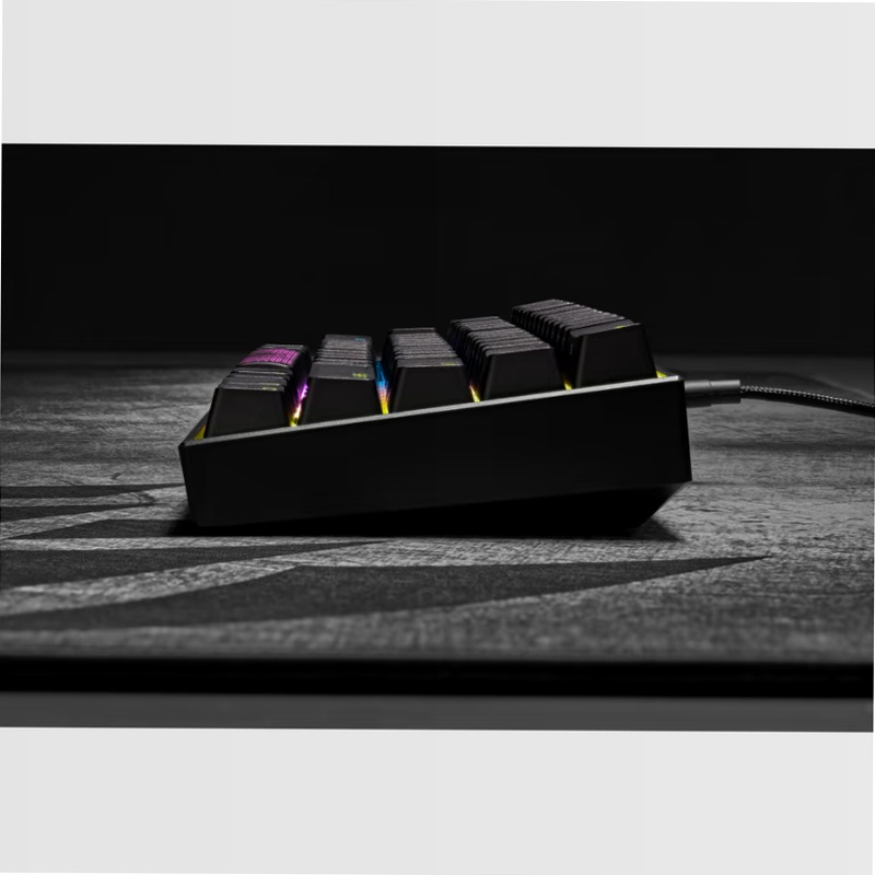Tastiera gaming meccanica 60% K65 RGB MINI — Cherry MX SPEED — Nero