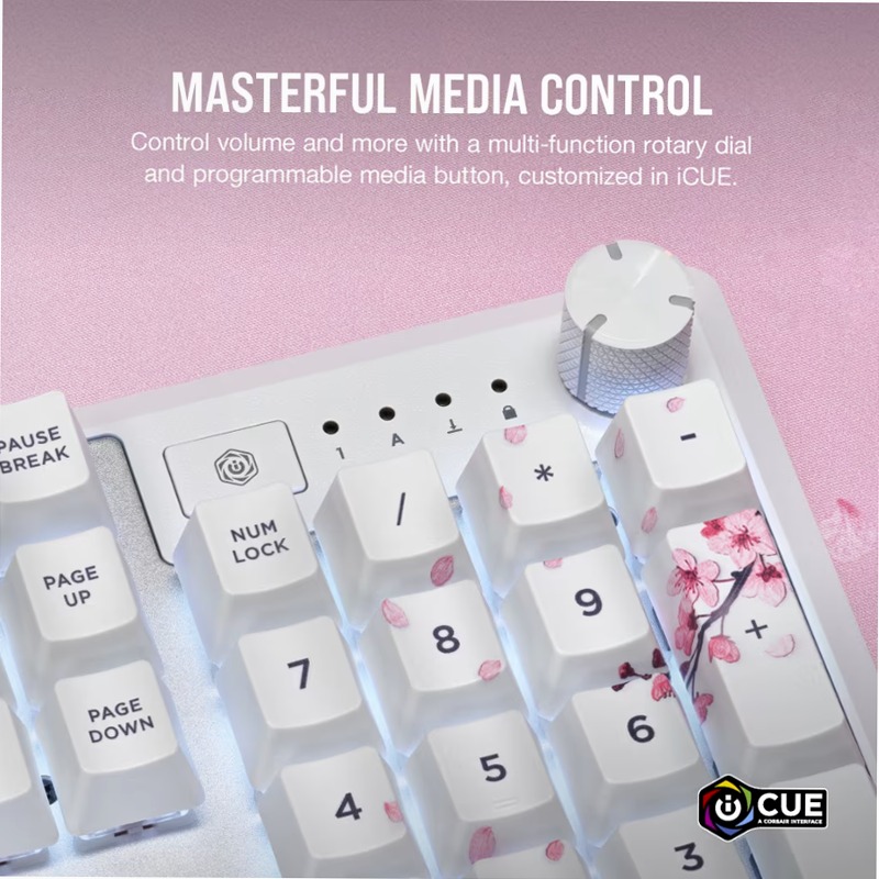 Tastiera Gaming K70 Core SE RGB – Cherry Blossom Meccanica
