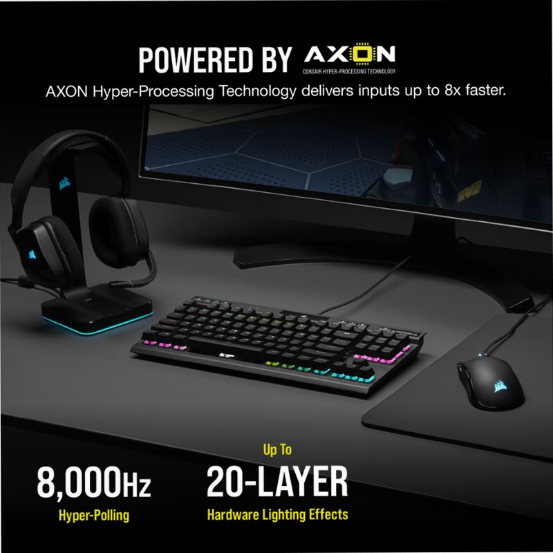 Tastiera Gaming K70 RGB TKL CHAMPION SERIES Meccanica