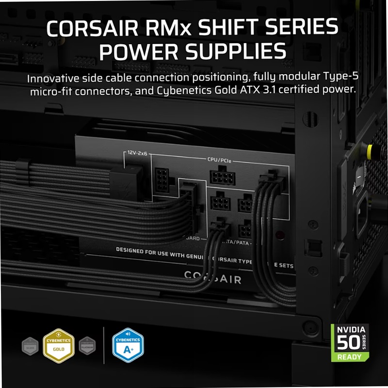 Alimentatore ATX interamente modulare RM850x SHIFT (UE)