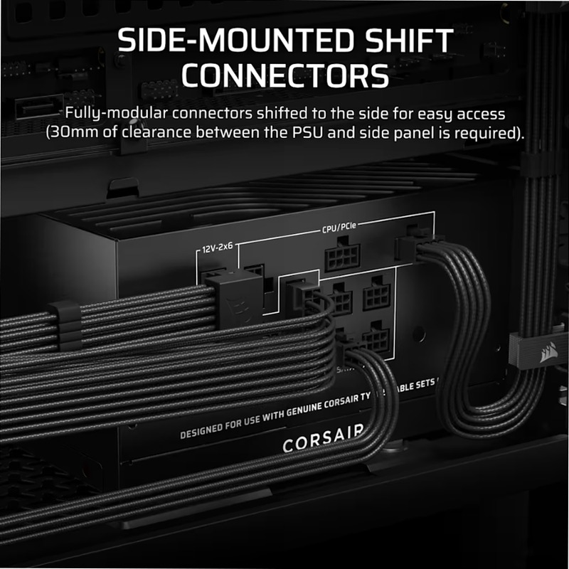 Alimentatore ATX interamente modulare RM850x SHIFT (UE)