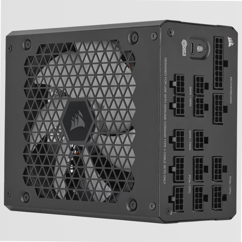 Alimentatore ATX HX1000i interamente modulare