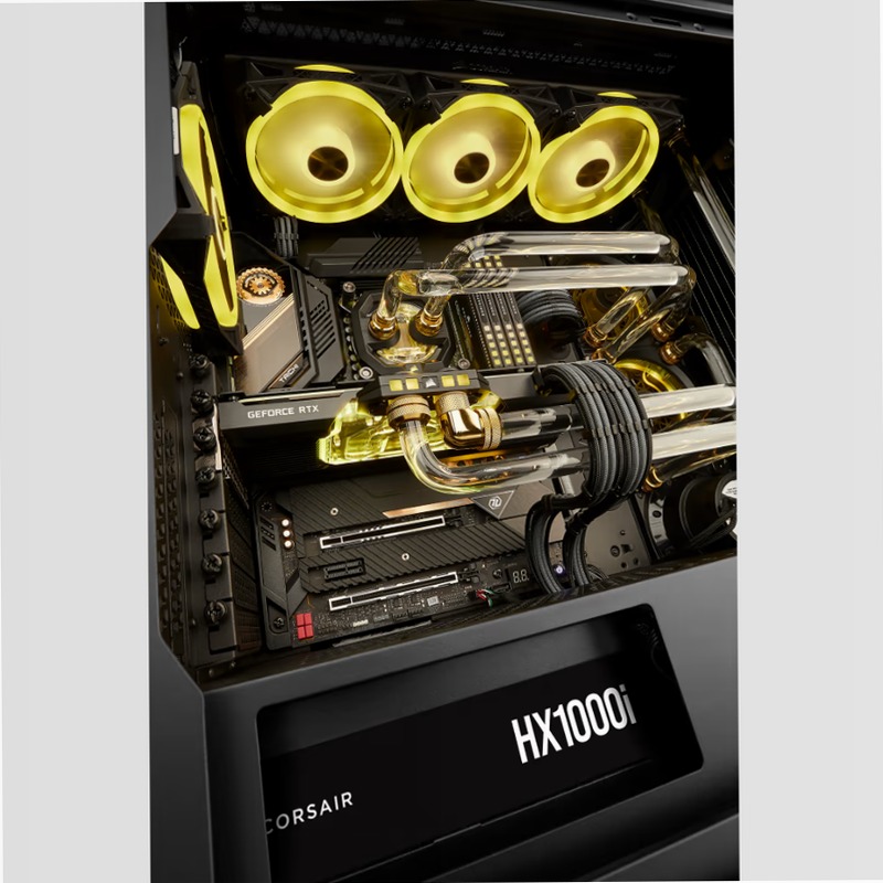 Alimentatore ATX HX1000i interamente modulare