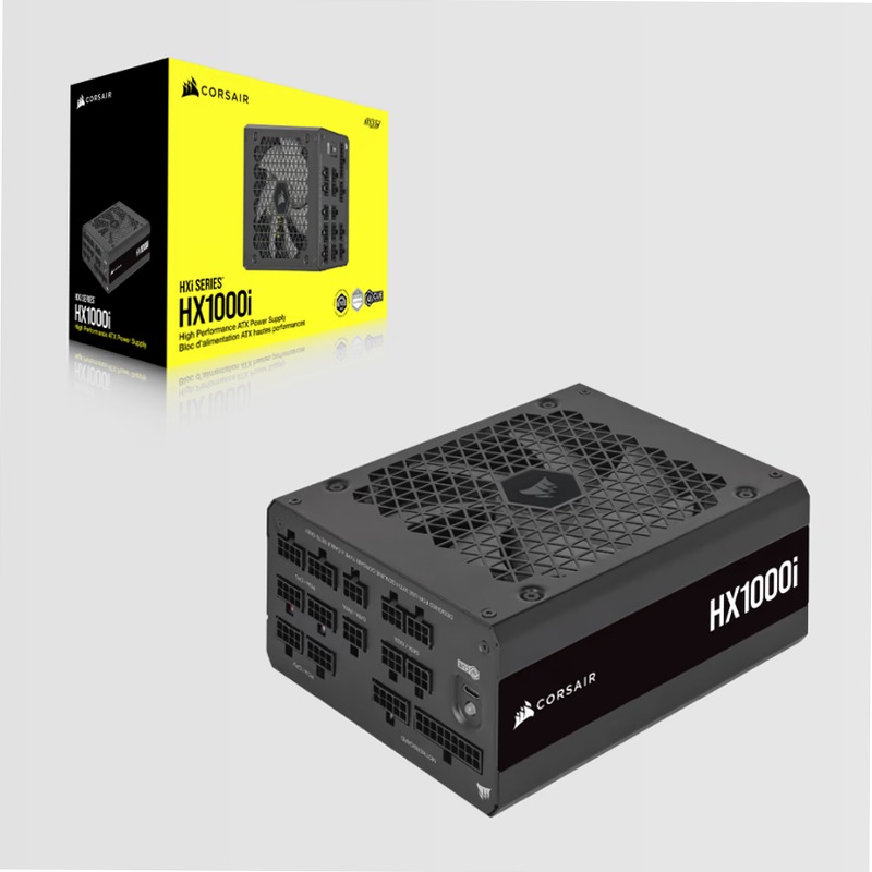 Alimentatore ATX HX1000i interamente modulare