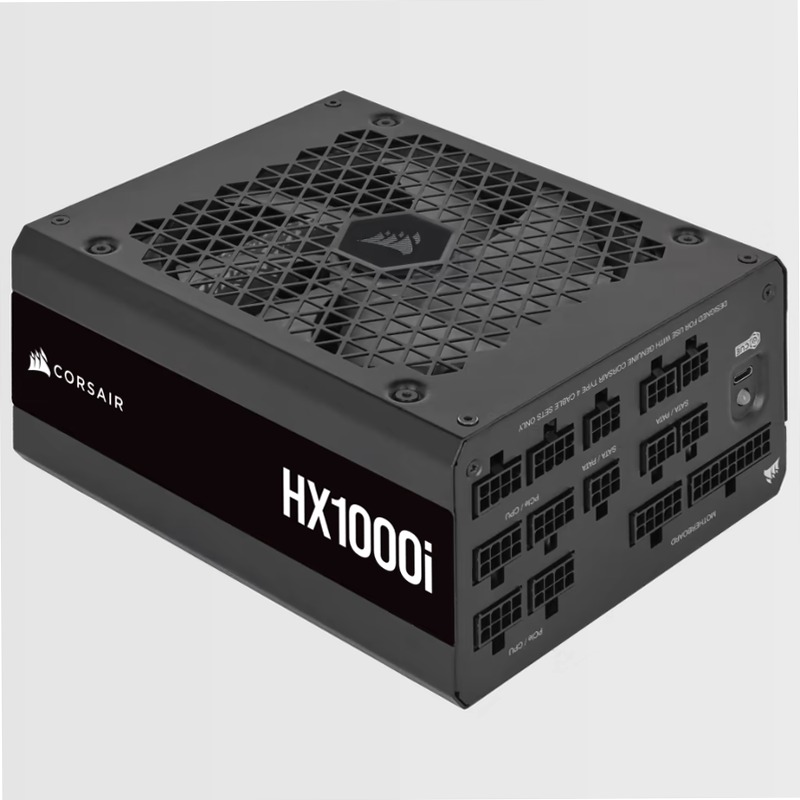 Alimentatore ATX HX1000i interamente modulare