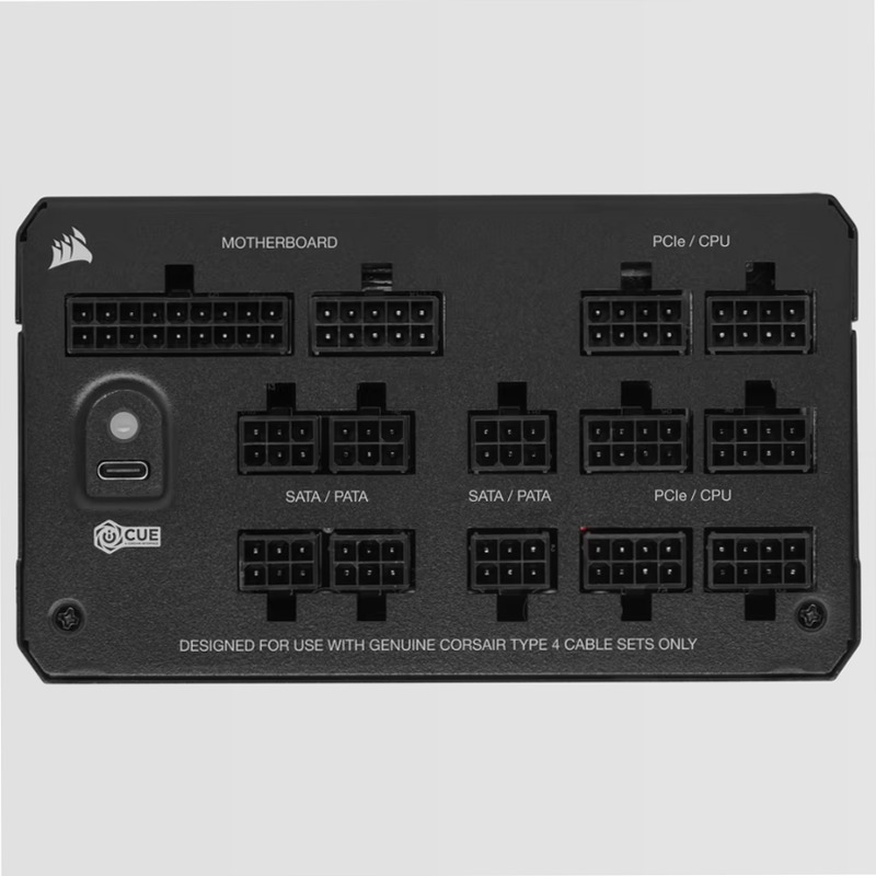 Alimentatore ATX HX1000i interamente modulare