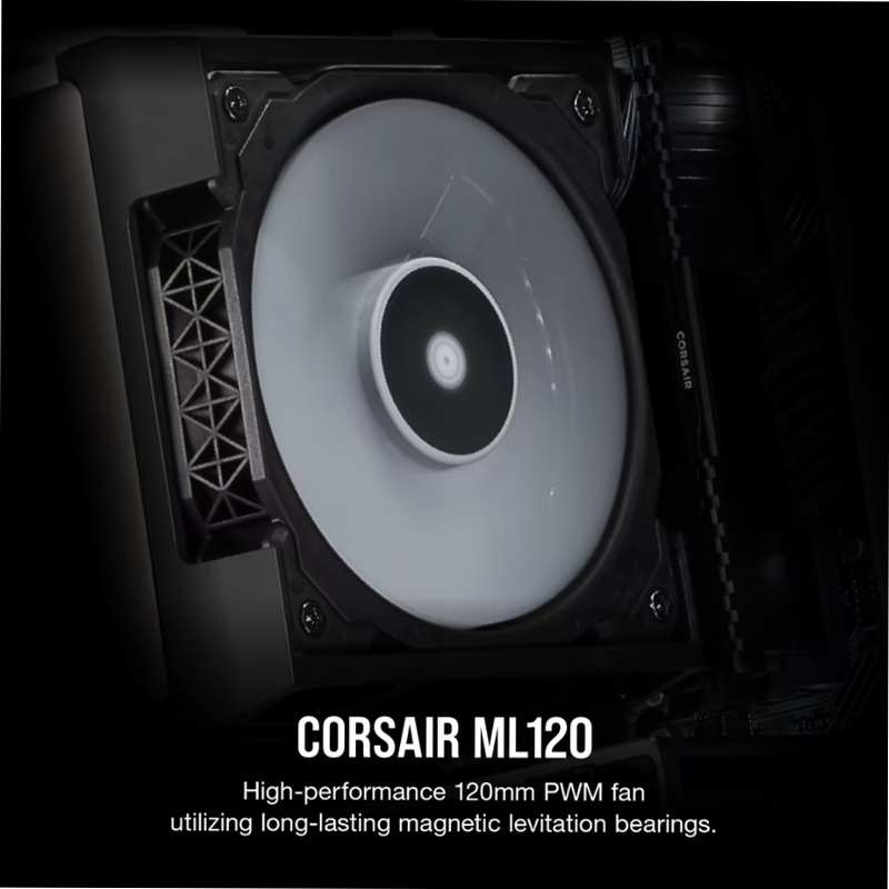 Ventola ML120 da 120 mm PWM - Premium 120mm