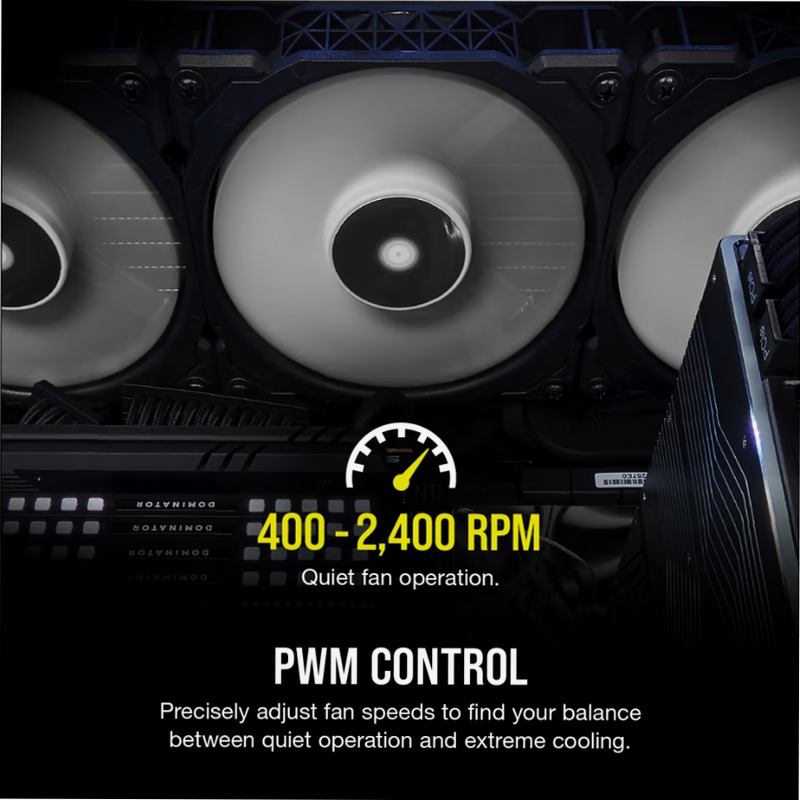 Ventola ML120 da 120 mm PWM - Premium 120mm