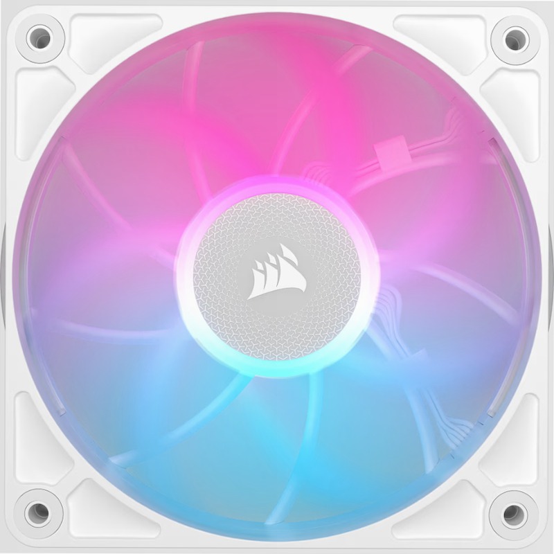 Ventole PWM iCUE LINK RX120 MAX RGB - Bianco 120mm
