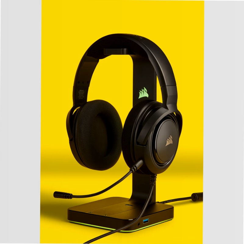 Cuffia Gaming HS45 SURROUND Carbonio Nero
