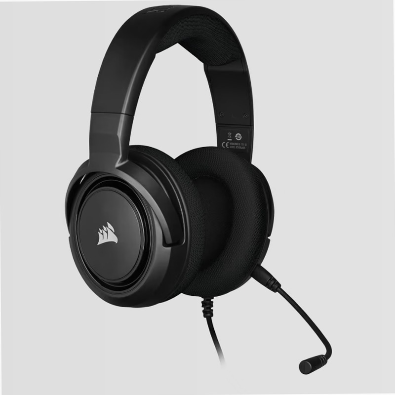 Cuffia Gaming HS45 SURROUND Carbonio Nero