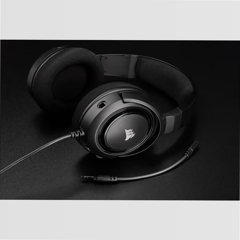 Cuffia Gaming HS45 SURROUND Carbonio Nero