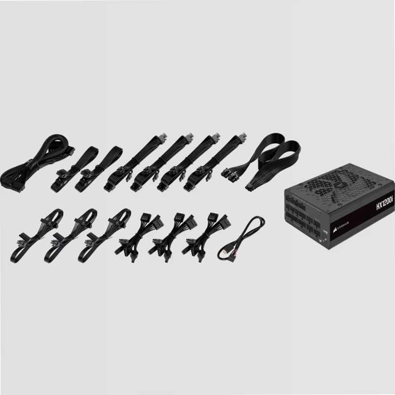 Alimentatore ATX HX1200i interamente modulare